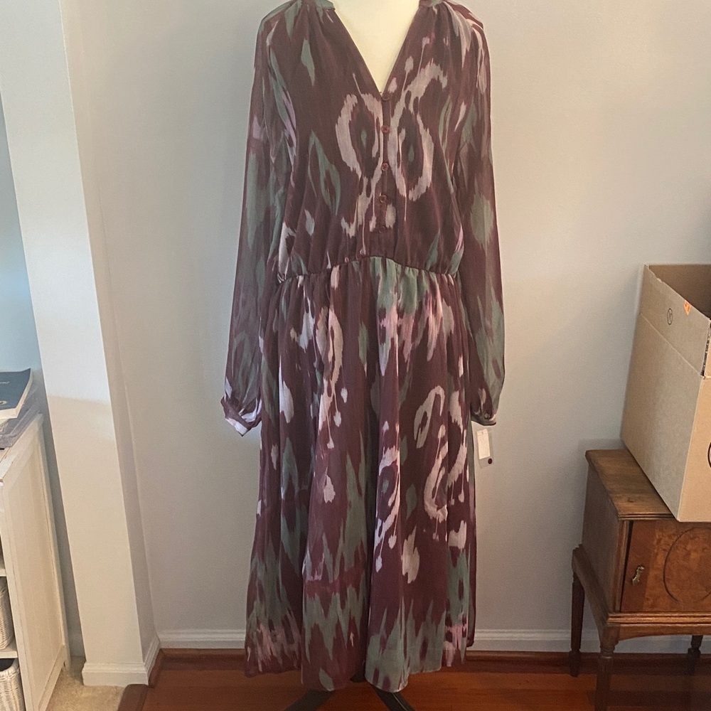 Grace + Karma NWT maxi dress large or XL